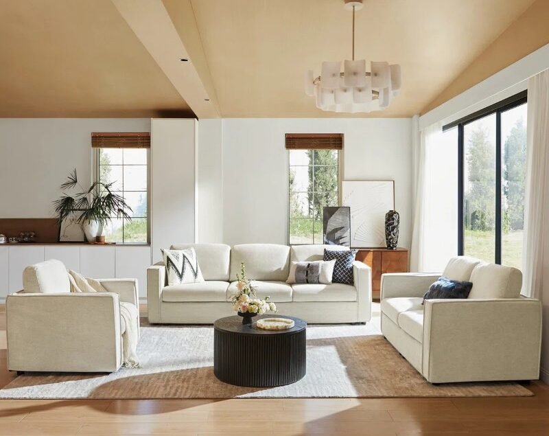 Set Sofa Ruang Tamu Minimalis Modern Nordic 321