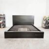 Tempat Tidur Kayu Jati Besar Minimalis Modern Jenna