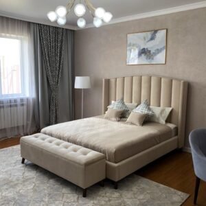 Dipan Upholstery Beige Minimalis Modern