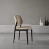 Kursi Cafe Modern Kayu Jati Upholstery Minimalis
