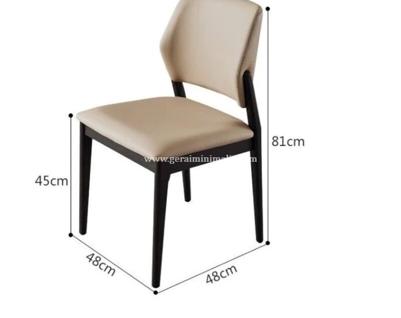 Kursi Cafe Modern Kayu Jati Upholstery Minimalis (3)