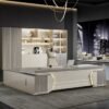 Meja Kerja Kantor Direktur Minimalis Modern Custom HPL