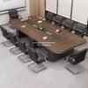 Meja Rapat Minimalis Panjang 10 Orang Meeting Kantor HPL