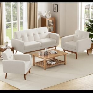 Set Sofa Ruang Tamu Putih Modern 211 Dudukan