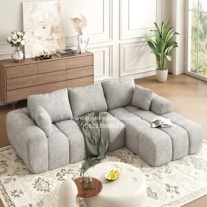 Sofa L Modular Abu Modern Deep Seat Arlo