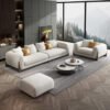 Sofa Minimalis Ruang Tamu Modern Retro Kayu Jati Formasi 311 Dudukan
