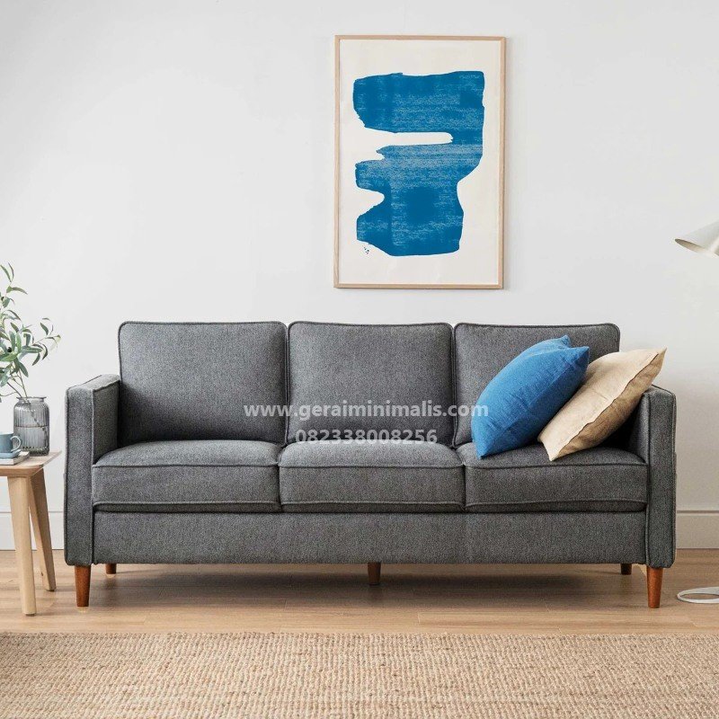 Sofa Panjang Minimalis 3 Seater Scandinavian
