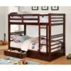 Tempat Tidur Tingkat Anak dengan Laci Penyimpanan di Bawah