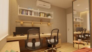 furniture minimalis yang cocok untuk home office produktif