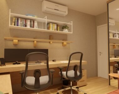 furniture minimalis yang cocok untuk home office produktif