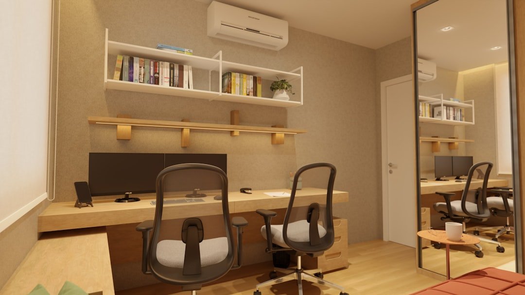 furniture minimalis yang cocok untuk home office produktif