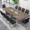 Meja Meeting Kantor 10 Orang Rapat Minimalis Modern Daniel