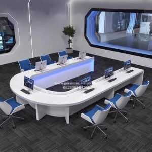 Meja Rapat Meeting Model U Minimalis Modern Mewah