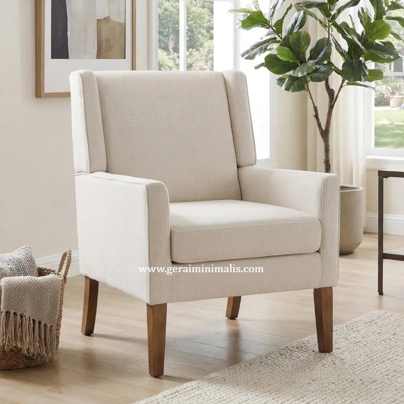 Kursi Sofa Minimalis Single Dudukan Santai Klasik Lesta
