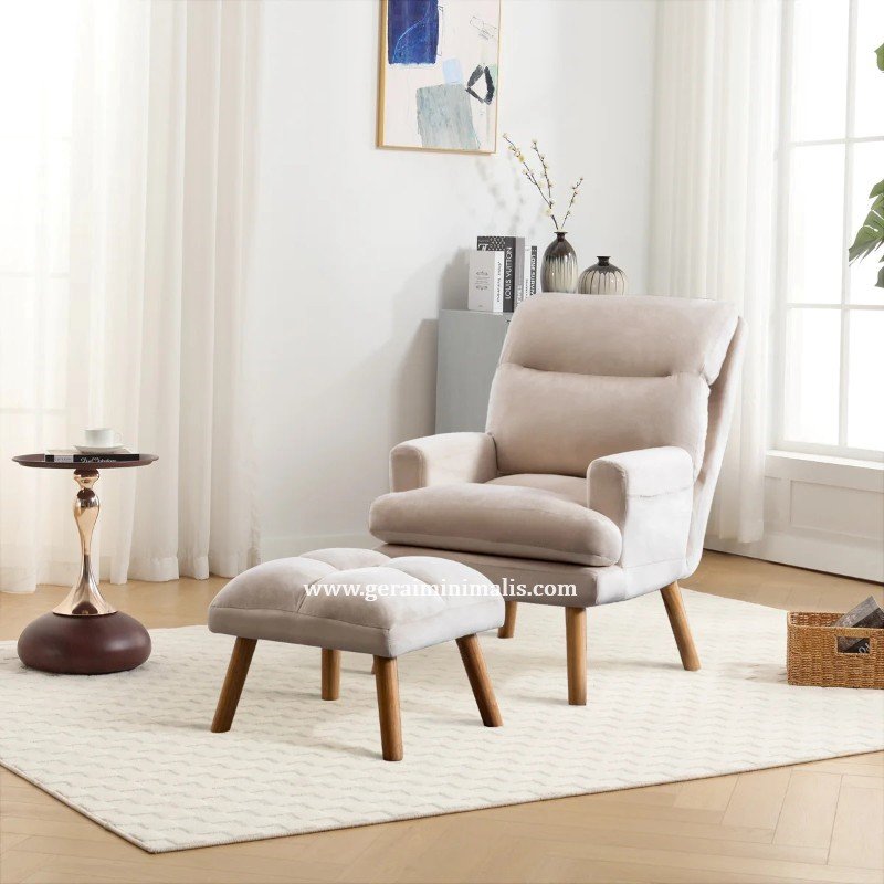 Kursi Sofa Santai 1 Seater Dudukan Ruang Tamu Maya