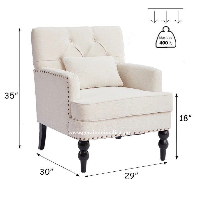 Sofa 1 Seater Minimalis Arm Single Naili (2)