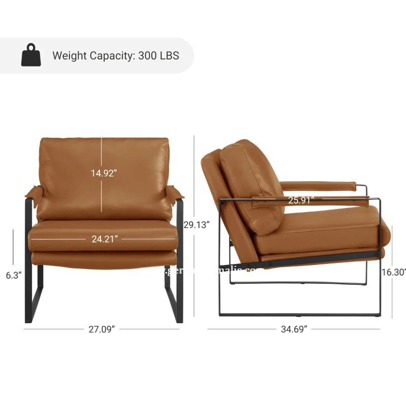 Sofa 1 Seater Minimalis Ruang Tamu Industrial (2)