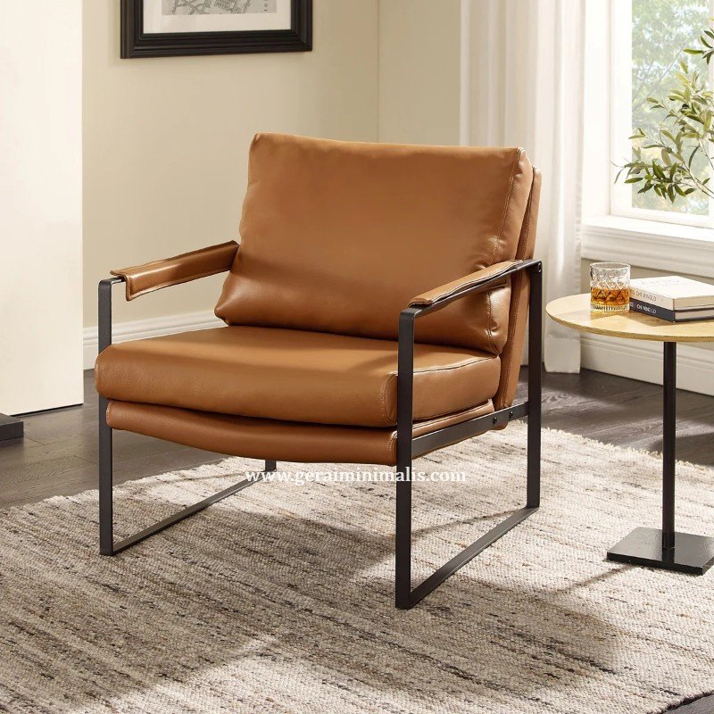 Sofa 1 Seater Minimalis Ruang Tamu Industrial (3)