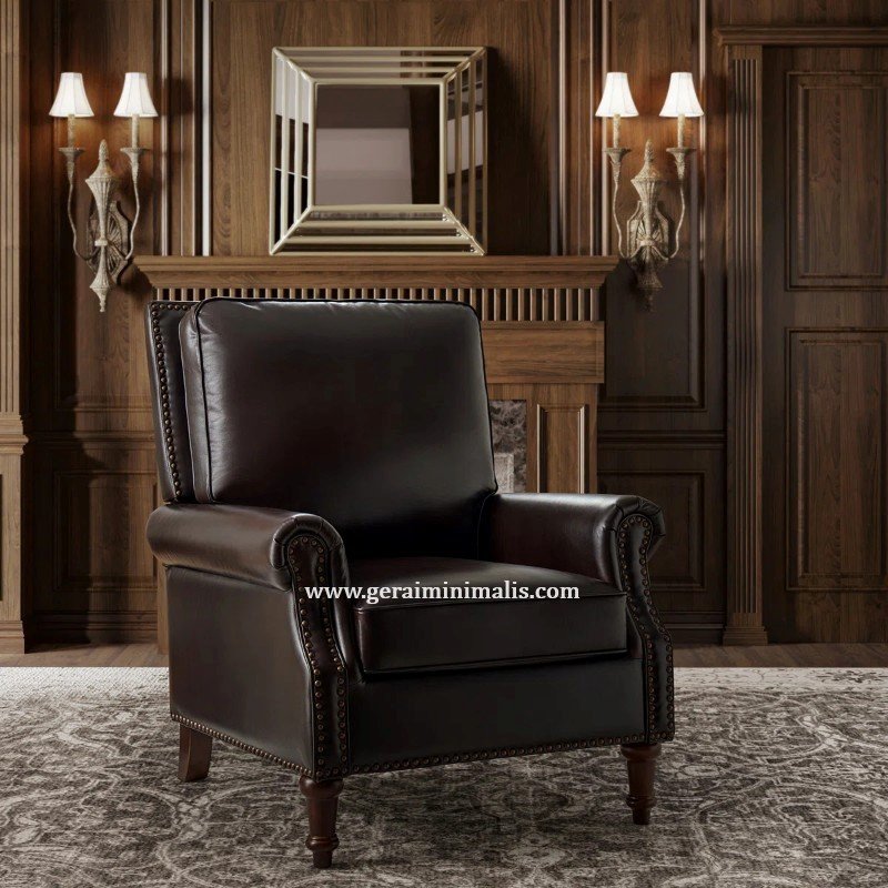 Sofa 1 Seater Minimalis Ruang Tamu Santai Wajeh