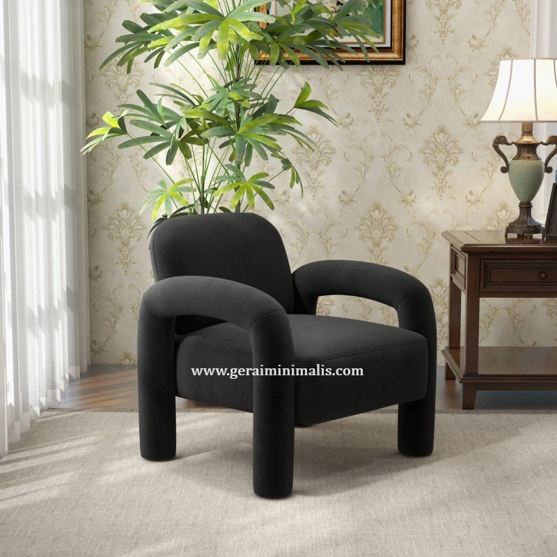 Sofa Minimalis Santai Single 1 Dudukan Iriana Unik
