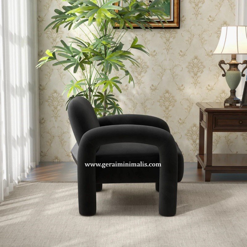 Sofa Minimalis Santai Single 1 Dudukan Iriana Unik (3)
